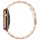Spigen Modern Fit Band - стоманена каишка за Apple Watch 38mm, 40mm (розово злато) 3