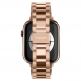 Spigen Modern Fit Band - стоманена каишка за Apple Watch 38mm, 40mm (розово злато) 4