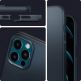 Spigen Thin Fit Case - качествен тънък матиран кейс за iPhone 12 Pro Max (тъмносив) 4