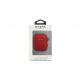 Guess Airpods Silicone Glitter Case - силиконов калъф с карабинер за Apple Airpods и Apple Airpods 2 (червен) 2
