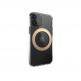 SwitchEasy MagCrush Case - хибриден кейс с вграден магнитен конектор (MagSafe) за iPhone 12, iPhone 12 Pro (златист-прозрачен) 4