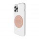 SwitchEasy MagDoka Mounting Disc - магнитен диск за кейсове и смартфони съвместим с MagSafe аксесоари (розов) 2