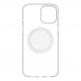 SwitchEasy MagClear Case - термополиуретанов (TPU) кейс с вграден магнитен конектор (MagSafe) за iPhone 12, iPhone 12 Pro (бял-прозрачен) 6