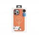 SwitchEasy MagSkin Case - тънък силиконов кейс с вграден магнитен конектор (MagSafe) за iPhone 12 Pro Max (оранжев) 7