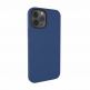 SwitchEasy MagSkin Case - тънък силиконов кейс с вграден магнитен конектор (MagSafe) за iPhone 12, iPhone 12 Pro (син) 1