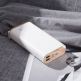 Baseus Starlight Power Bank with Digital Display 22.5W (PPXC-02) - външна батерия 20000 mAh с USB-A и USB-C изходи и технология за бързо зареждане на смартфони и таблети (бял) 4