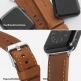 Ringke Leather One Classic Band - кожена (естествена кожа) каишка за Apple Watch 42мм, 44мм (кафяв) 4