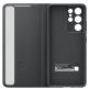 Samsung Clear View Cover EF-ZG998CB - оригинален кейс, през който виждате информация от дисплея за Samsung Galaxy S21 Ultra (черен) 6