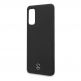Mercedes-Benz Silicone Cover - силиконов (TPU) калъф за Samsung Galaxy S20 (черен) 1
