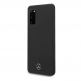 Mercedes-Benz Silicone Cover - силиконов (TPU) калъф за Samsung Galaxy S20 (черен) 4