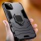 Ring Armor Case - хибриден удароустойчив кейс с пръстен против изпускане за Huawei P Smart S (черен) 7
