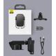 Baseus 5in1 Vehicle Bracket Wireless Charger 10W (WXHW01-B0S) - поставка за радиатора и таблото на кола с безжично зареждане за Qi съвместими смартфони (черен-сребрист) 7