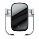 Baseus 5in1 Vehicle Bracket Wireless Charger 10W (WXHW01-B0S) - поставка за радиатора и таблото на кола с безжично зареждане за Qi съвместими смартфони (черен-сребрист) 8