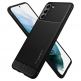 Spigen Rugged Armor Case - тънък качествен силиконов (TPU) калъф за Samsung Galaxy S21 (черен) 6