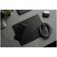 Nomad Mousepad Leather - дизайнерски кожен (естествена кожа) пад за мишка (13 инча) (черен) 7