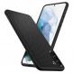 Spigen Liquid Air Case - силиконов (TPU) калъф с висока степен на защита за Samsung Galaxy S21 Plus (черен) 7
