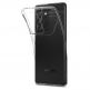 Spigen Liquid Crystal Case - тънък силиконов (TPU) калъф за Samsung Galaxy S21 Ultra (прозрачен)  5
