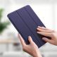 Baseus Simplism Magnetic Leather Case (LTAPIPD-GSM03) - магнитен полиуретанов калъф с поставка за iPad Air 4 (2020) (син) 10
