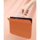 Kingxbar Business Series Magnetic Case - хибриден удароустойчив кейс и поставка за iPad Air 4 (2020) (оранжев) 2