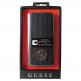 Guess 4G Heritage Book Case Universal Size L - универсален дизайнерски кожен калъф, тип портфейл за смартфони от 4.6 до 5.2 инча (черен) 3