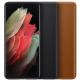 Samsung Leather Cover EF-VG998LA - оригинален кожен кейс (естествена кожа) за Samsung Galaxy S21 Ultra (кафяв) 1