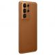 Samsung Leather Cover EF-VG998LA - оригинален кожен кейс (естествена кожа) за Samsung Galaxy S21 Ultra (кафяв) 3