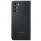 Samsung LED View Cover EF-NG996PB - оригинален калъф през който виждате информация от дисплея за Samsung Galaxy S21 Plus (черен) 1