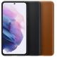Samsung Leather Cover EF-VG991LB - оригинален кожен кейс (естествена кожа) за Samsung Galaxy S21 (черен) 3