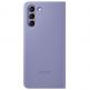 Samsung Clear View Cover EF-ZG991CV - оригинален кейс, през който виждате информация от дисплея за Samsung Galaxy S21 (лилав) 2