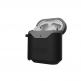 Urban Armor Gear Standard Issue Hard Case 001 - водо и удароустойчив силиконов (TPU) кейс с карабинер за Apple Airpods и Apple Airpods 2 (черен-сив) 4