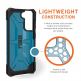 Urban Armor Gear Plasma Case - удароустойчив хибриден кейс за Samsung Galaxy S21 (син-прозрачен) 8