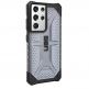 Urban Armor Gear Plasma Case - удароустойчив хибриден кейс за Samsung Galaxy S21 Ultra (сив-прозрачен) 1
