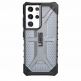 Urban Armor Gear Plasma Case - удароустойчив хибриден кейс за Samsung Galaxy S21 Ultra (сив-прозрачен) 3
