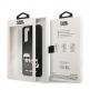 Karl Lagerfeld PU Karl & Choupette Case - дизайнерски кожен кейс за Samsung Galaxy S21 (черен)  1