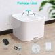 Zellar Pet Water Fountain - автоматична поилка за домашни любимци (бял)  6
