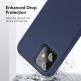 ESR Cloud Halolock Case - силиконов (TPU) калъф с вграден магнитен конектор (MagSafe) за iPhone 12 Pro Max (тъмносин) 5