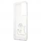 Karl Lagerfeld Choupette Fun Case - дизайнерски кейс с висока защита за Samsung Galaxy S21 Ultra (прозрачен)  3