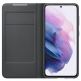 Samsung LED View Cover EF-NG991PB - оригинален калъф през който виждате информация от дисплея за Samsung Galaxy S21 (черен) 2