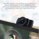 Webcam B18 Full HD - 1080p FullHD домашна уеб видеокамера с микрофон (черен) 3