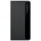 Samsung Clear View Cover EF-ZG99PC - оригинален кейс с отделение за S-Pen, през който виждате информация от дисплея за Samsung Galaxy S21 Ultra (черен) 1