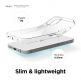 Elago Clear Silicone Case - силиконов (TPU) калъф за iPhone 12 mini (прозрачен) 4