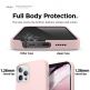 Elago MagSafe Soft Silicone Case - силиконов (TPU) калъф с вграден магнитен конектор (MagSafe) за iPhone 12, iPhone 12 Pro (розов) 5