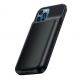 USAMS CD158 Battery Case 4500mAh - удароустойчив кейс с вградена батерия за iPhone 12 Pro Max (черен) 1