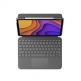 Logitech Folio Touch - безжична клавиатура и тракпад, с кейс и поставка за iPad Air 4 (тъмносив) 4