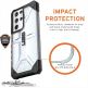 Urban Armor Gear Plasma Case - удароустойчив хибриден кейс за Samsung Galaxy S21 Ultra (прозрачен) 1