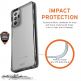Urban Armor Gear Plyo Case - удароустойчив хибриден кейс за Samsung Galaxy S21 Ultra (прозрачен) 3
