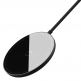 Baseus Simple Mini Magnetic Wireless Charger (WXJK-F01) - поставка (пад) за безжично зареждане за iPhone с Magsafe и Qi съвместими устройства (черен) 2