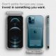 Spigen Crystal Slot Case - силиконов (TPU) кейс с отделение за кр. карти за iPhone 12, iPhone 12 Pro (прозрачен) 9