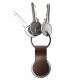 Nomad AirTag Leather Loop - висококачествен ключодържател от естествена кожа за Apple AirTag (тъмнокафяв) 2