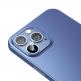 Baseus Gem Lens Film (SGAPIPH61P-JT02) - предпазни стъклени лещи за камерата на iPhone 12 Pro, iPhone 12 Pro Max (прозрачни) (2 броя) 3